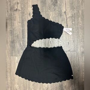 NWT monokini swim dress - black - size S - Victoria Secret Swim